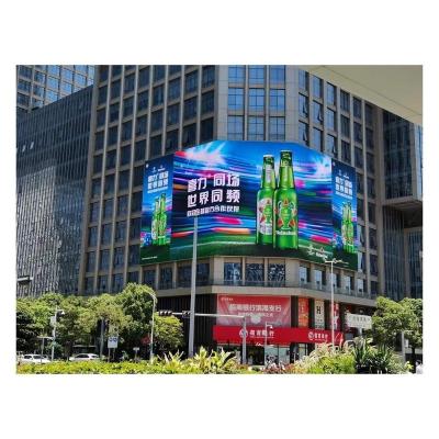 China Outdoor outdoor pantalla De led p6.67 p6 6x4 full color fixed led display video wall outdoor advertising billboard Te koop