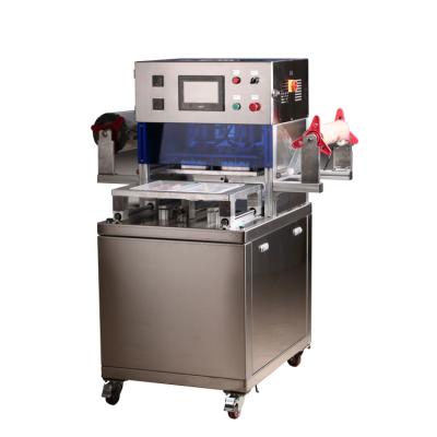 China Food Modified Atmosphere Packaging Machine Meat Meal Pasta Seafood Card Packing Machine PLA Ready Vacuum for sale