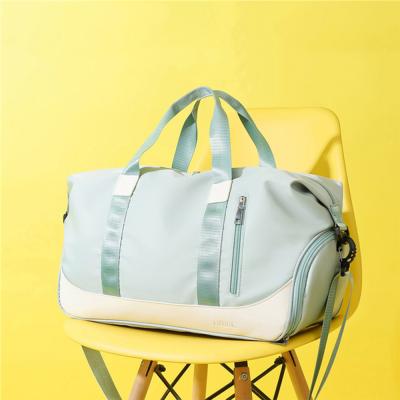 China High Quality Colorful Classic Water Resistant Large Capacity Lifestyle Travel Duffel Bag With Strap for sale