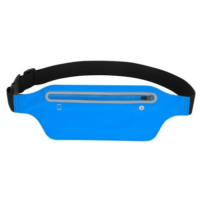 China Outdoor Water Proof Waist Storage Bag Workouts Exercises Fires Belt Fanny Pack UltraSlim Bag for sale