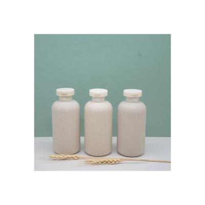 China Eco-friendly Factory Selling All Kinds Of Widely Used Recyclable Wheat Straw Plastic Squeeze Cosmetic Bottles for sale