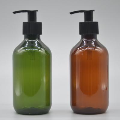 China Advanced Amber 300ml 500ml Eco - Friendly Customizable Shampoo Bottle for sale