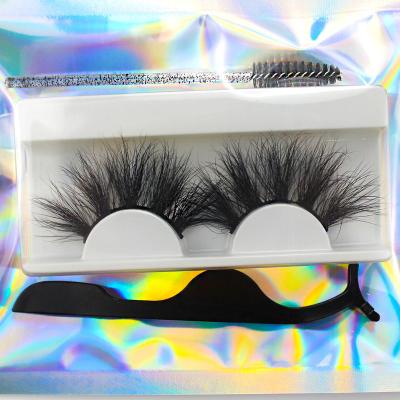 China Comfortable Packaging Box of Mink Eyelashes Vendor 3D Mink Lashes Private Label Dramatic 5D 25Mm Mink Eyelashes With Custom Wholesale Eyelash for sale