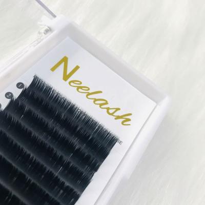 China One Second Camellia Fan Fast V Shape U Fan Soft Eyelashes Lashes Extension for sale