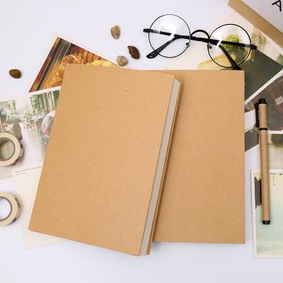 China OEM custom kraft paper blank notebook imported logo from china for sale