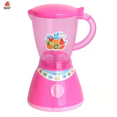 China Kids Toy Household Appliances Funny Juicer Toy Plastic Kitchen Set Electric Mini Pretend Play Toy for sale