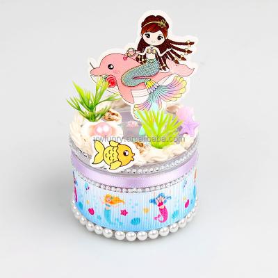 Chine New mushroom girl parent-child children's educational toys DIY handmade toy storage box à vendre