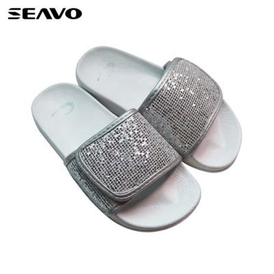 China New fashion modelsoft fashion trend SEAVO fashion girl nude beach slippers for sale