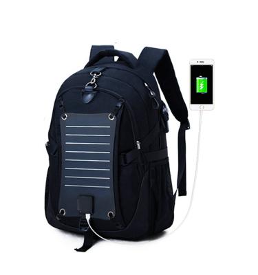 China Solar Panel Light Weight Top Power Backpack Usb Bag Solar Energy Backpack for sale