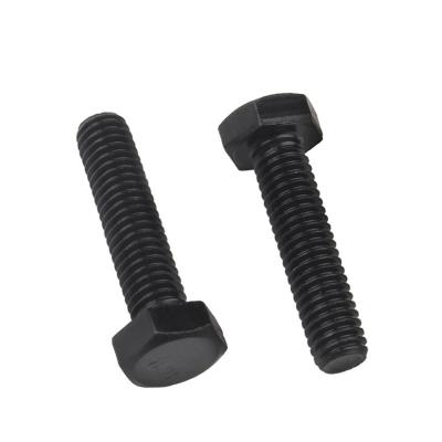 China Good Quality 8.8 Grade Carbon Steel Stainless Steel Black Hex Bolt Head Hex Bolts And Nuts 931 Din933 Din933 for sale