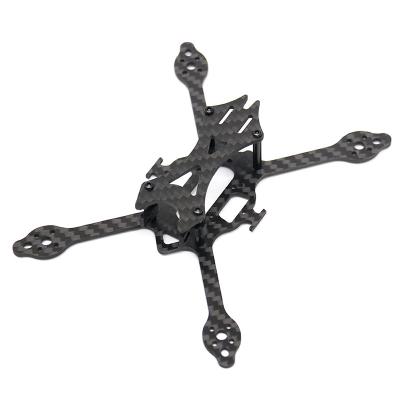 China TCMMRC Carbon Fiber TCMMRC G-Salmon 130 3 Inch Wheelbase Carbon Fiber FPV Racing Drone Frame Kit For RC Multicopter DIY Accessories for sale