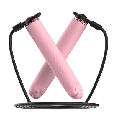 China Newest Fitness Equipment Application Electronic Digital High Quality Jumping Weight Heavy Certified Race Counting Elastic Jump Rope Kids for sale