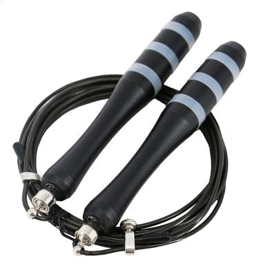 China Fitness Equipment Application High Quality Custom Made Speed ​​Wire Stainless Steel Jump Rope With Aluminum Handle Perfect For Fitness for sale