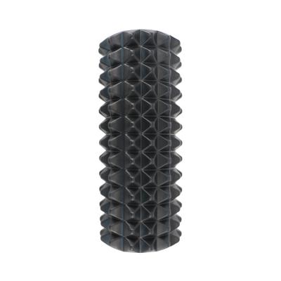 China Custom Logo Plastic Retractable Mini Foldable Fitness Bodybuilding Electric Yoga Foam Roller For Deep Tissue Massage for sale