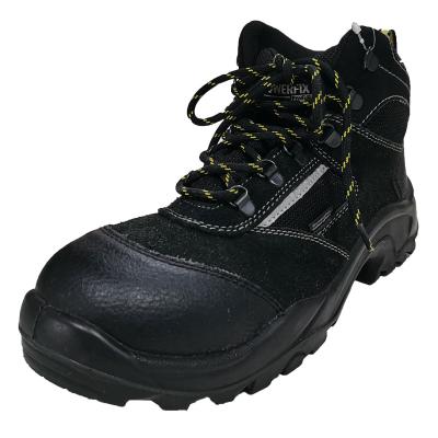 China Steel Toe Safety Shoes Leather and Steel Toe Work Shoes for Men for sale