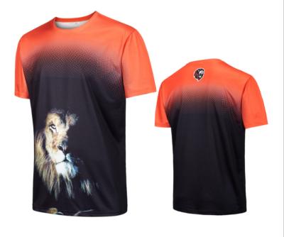 China Waterproof Mens T-shirt Dye Sublimation Fishing UV Protection for sale