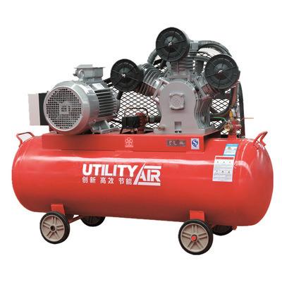 China Hongwuhuan Best Price Piston Air Compressor 8bar 3hp 2.2kw Belt Drive Lubricated Electric Air Compressor for sale