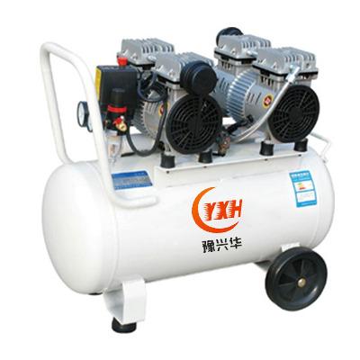 China 220V Mini Portable Single Cylinder Piston Oil Free Quiet Air Compressor for sale