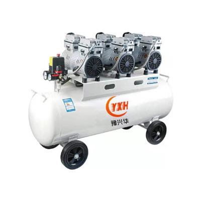 China Oil Free Lubricated Piston Air Compressor 50L Electric Air Compressor for sale