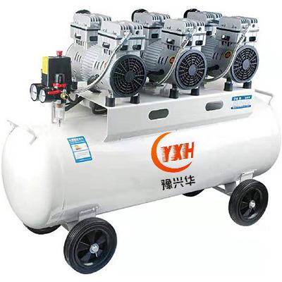 China Factory 90L Oil Free Small Air Compressor Piston Oil Free Portable Air Compressor for sale