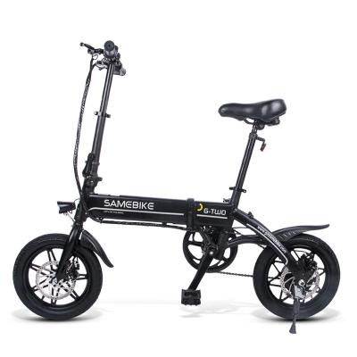 China Aluminum Alloy Canada 14inch 48V 7.5Ah 250W Current Free Shipping RTS LCD Display Ebike Lithium Battery Foldable Electric Bicycle for sale