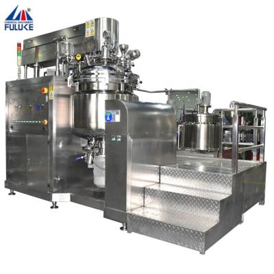 China Mini Small Viscous Liquid Laboratory Vacuum Homogenizer Mixer Emulsifying Machine for sale