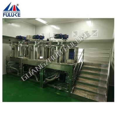 China 1000L 1T Viscous Liquid Detergent Liquid Soap Production Line for sale