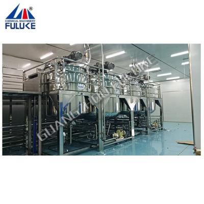 China Viscous liquid industrial chemical liquid mixer machine /detergent agitator production equipment /cosmetic liquid mixer for sale