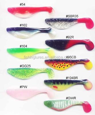 China BASF LY-XINHE Shad Soft Plastic Fishing Lure, Shad Swimbait for sale