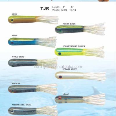 China TJR-XINHE Painted Hollow Body Soft Plastic Fishing Lures / Bait Fish Lures 3