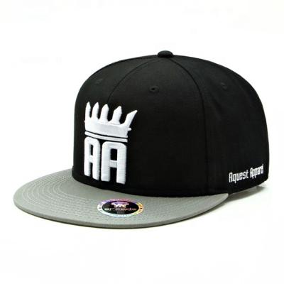 China JOINT gorras JOIN Custom Snapback, 3D Black Logo Caps, Custom Snapback Hats for sale