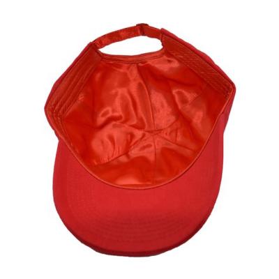 China Designer Wholesale Premium COMMON COMMON COMMON Satin Gorras Cotton Baseball Cap Striped Dad Hat for sale