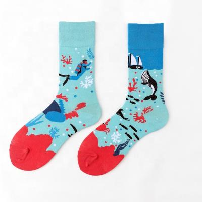 China Antibacterial Antibacterial Wholesale Design Your Own Socks Cotton Custom Make Your Own Design Socks for sale