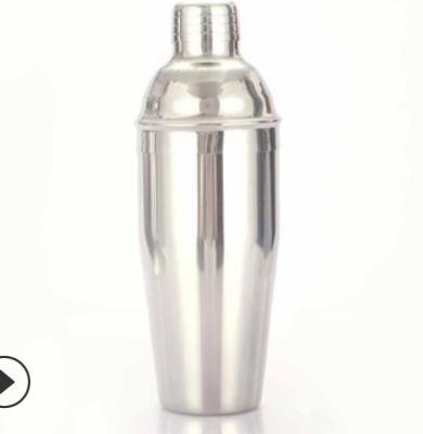 China NEW Wholesale Stainless Steel Wine Mixer Shaker 750ml Three Tier Wine Mixer Shaker Cup for sale