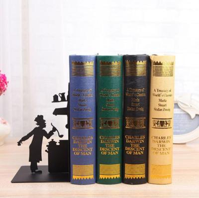 China High quality home or office simple design metal book stand bookend/bookend for office for sale