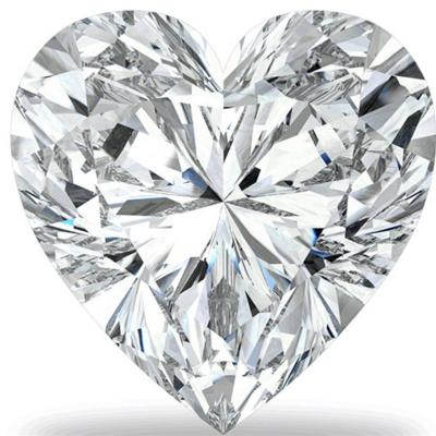 China DIY Jewelry Making 0.490 Colors VVS1 GRA Certifed Diamond Loose White Moissanite Cts Heart Moissanite D for sale