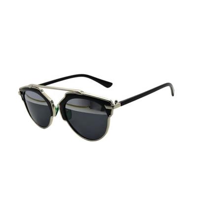 China Retro Oversized Bridge Designer Punk Eyewear Eye Glass Sunglasses for sale