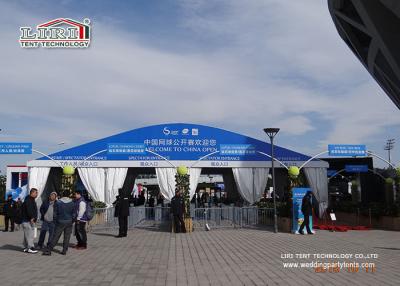 China Water Proof  10 x 30 m Large Luxury  300 People Aluminum Wedding Marquee Tent for sale