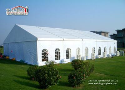 China Easy Instalaltion  400 People  Aluminum Wedding Marquee Tent With Clear Window Sidewalls for sale