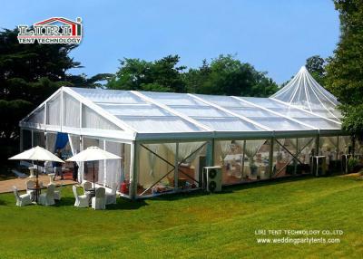 China Sunproof  20 x 30 m  Wedding Tent  With Glass Walls And Doors For  Outdoor Party for sale