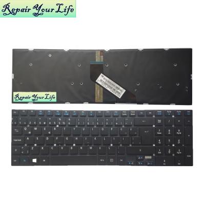 China Original Ultra Slim TR Backlight Laptop Keyboard For Acer Aspire VN7-791 VN7-791G NSK-R61BW 0T Nitro Black for sale
