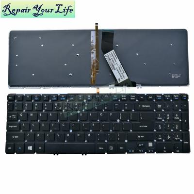 China Factory price laptop standard keyboard new internal for ACER V5-571 USA-b NSK-R3JBC original 1D backlit for sale