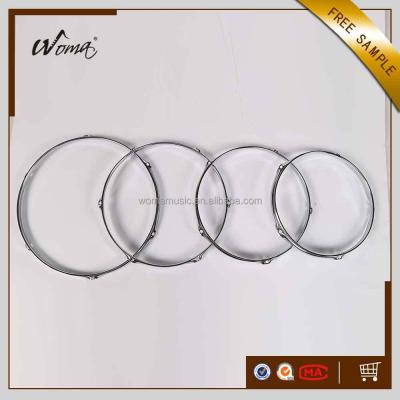 China Iron Chrome Drum Hoops / Drum Parts for sale