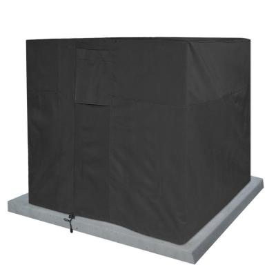 China Home Air Conditioner Cover For Outdoor Unit-Durable Fabric AC Windproof Cover Water Resistant Design for sale