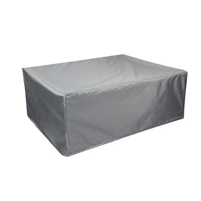 China ihabited Outdoor UV Waterproof Polyester Fabric 600d Polyester Patio Furniture Cover Furniture Cover for sale