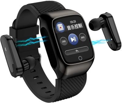 Cina 2021 Hot Selling Price TWS (True Wireless Stereo) S300 2 in 1 Sports Tracker Wristband Smart Wristband with TWS Handsfree Earbuds in vendita