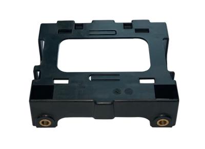 China Precision UV Resistance Huishoudelijk apparaat Plastic Injection Mould met Inserts ABS materiaal Zwart plastic injectie giet trekhoek Te koop