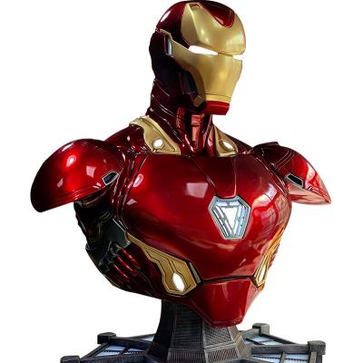 China Europe avengers action toys illustration support anime collection PVC action number Iron Man toy for sale