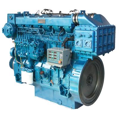 China Water Cooled 4 Cylinder 700HP China Marine Diesel Engine Inboard Stroke 6 for sale