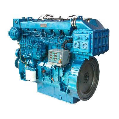 China Water Cooled 4 Cylinder 700HP 750HP 820HP China Marine Diesel Inboard 6 Stroke Engine for sale